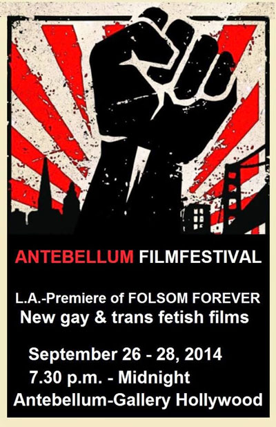 Antebellum FilmFestival: September 26 - 28, 2014